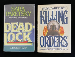 Item #006851 DEADLOCK (and) KILLING ORDERS. Sara Paretsky