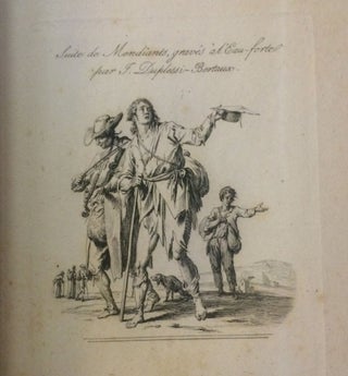 RECUEIL DE DIFFERENT SUJETS GRAVES A L'EUA FORTE PAR J. DUPLESSI-BERTAUX