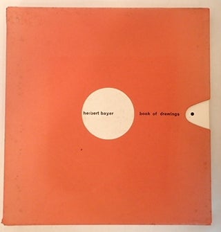 Item #010199 BOOK OF DRAWINGS. Herbert. Bach BAYER, Karl, foreword