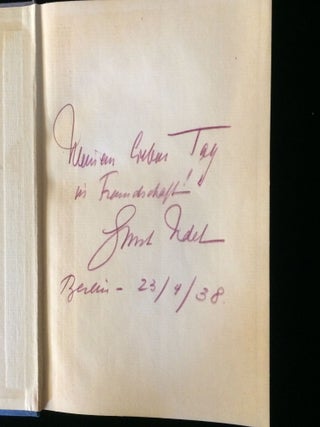 ARCHIVE OF FOUR ITEMS BY WWI GERMAN PILOT ERNST UDET FROM COLLECTION OF AMERICAM FILM DIRECTOR TAY GARNETT