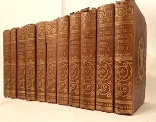 Item #011001 The Ettrick Shepherd's Poetical Works (5 Volumes) and The Ettrick Shepherd's Tales...