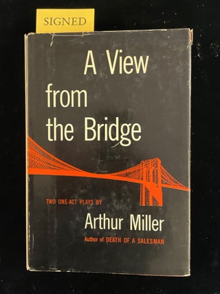 Item #011561 A VIEW FROM THE BRIDGE. Arthur Miller