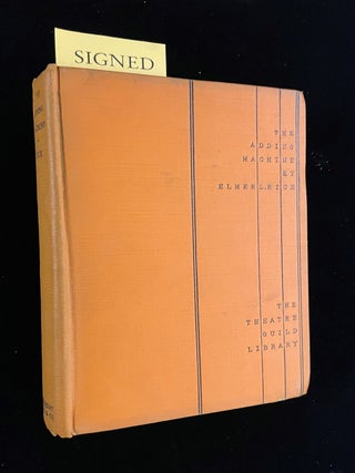 Item #011580 THE ADDING MACHINE. Elmer Rice