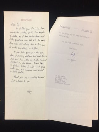 ARCHIVE OF LETTERS AND BOOKS TO US FILM DIRECTOR TAY GARNETT FROM TRUFFAUT, KAZAN, et al.