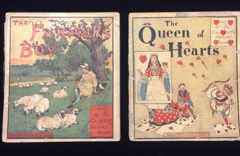 Item #011928 CALDECOTT PICTURE BOOKS: Queen of Hearts, The Farmer's Boy (2 titles). Randolph Caldecott.