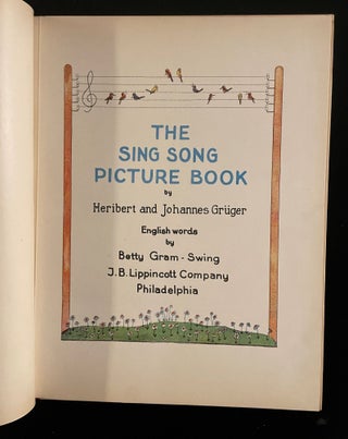 THE SING SONG PICTURE BOOK