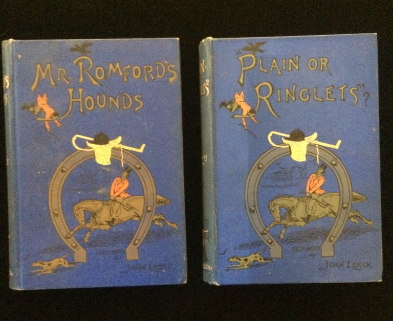Item #011969 MR. ROMFORD'S HOUNDS (and) PLAIN OR RINGLETS. R. S. Leech Surtees, John, illustrations.
