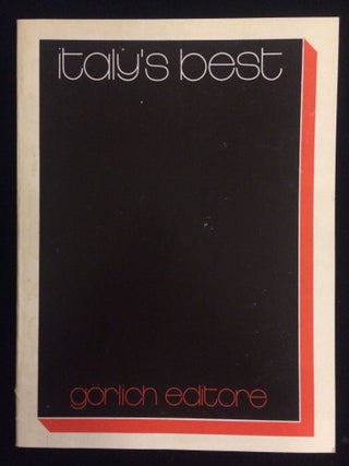 Item #012160 ITALY'S BEST (Furniture Catalog 1975). Renzo Tresoldi, Mussi Bestetti, Neoflex, Sabo
