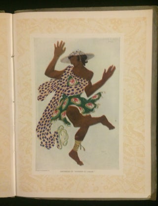 SOUVENIR SERGE DE DIAGHILEFF'S BALLET RUSSE with program for first US performance