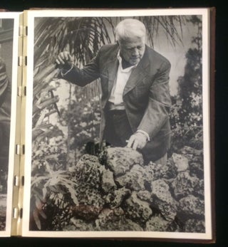 Item #012216 suite of 10 b&w glossies of Robert Frost and his winter home in Florida. Robert...