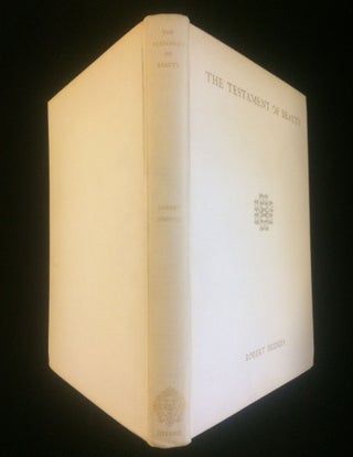 Item #012237 The Testament of Beauty: A Poem in Four Books. Robert Bridges