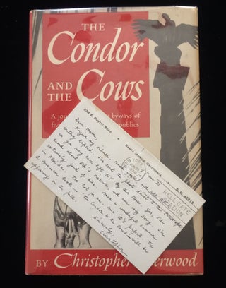 Item #012291 THE CONDOR AND THE COWS. Christopher Isherwood