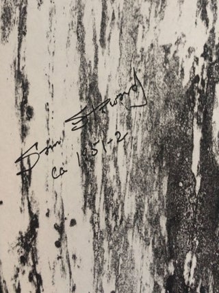 TRIPTYCH OF ORIGINAL SCRATCHBOARDS FOR STEWARD'S UNPUBLISHED TRANSLATION OF JEAN GENET'S QUERELLE