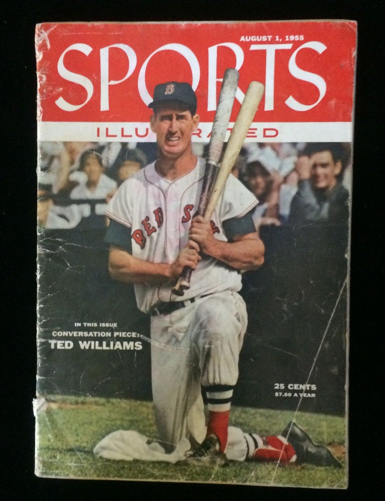 SPORTS ILLUSTRATED August 1, 1955 Ted Williams cover