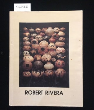 Item #012511 ROBERT RIVERA: PAINTED GOURDS. Robert . Joan M. Cowley Rivera, Robert Rivera, art...
