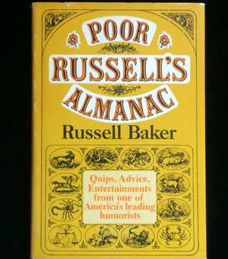 Item #012566 POOR RUSSELL'S ALMANC. Russell Baker