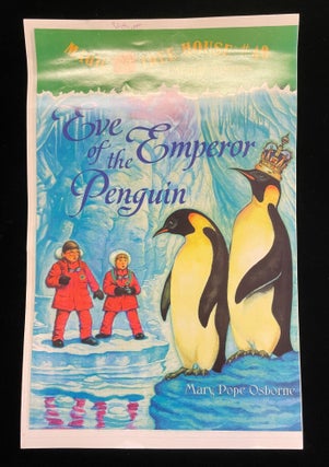 EVE EMPEROR OF THE PENGUIN (annotated galley sheets, with first discarded cover art)