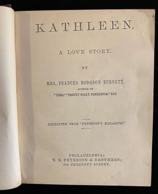 KATHLEEN. A LOVE STORY.