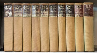 Item #012782 THE WRITINGS OF JOHN MUIR MANUSCRIPT EDITION. John Muir