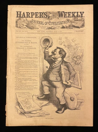 HARPER'S WEEKLY VOL XX No. 1919 July 8, 1876. (Declaration of Independence)