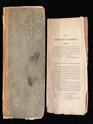 Proscription Delineated; or A Development of Facts Appertaining to the Arbitrary and Oppressive Proceedings of the North Association of Litchfield County, in Relation to the Author (with 1797 pamphlet)
