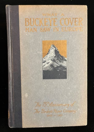 Item #012898 WHAT A BUCKEYE COVER MAN SAW IN EUROPE AND AT HOME (75th ANNIVERSARY OF THE BECKETT...