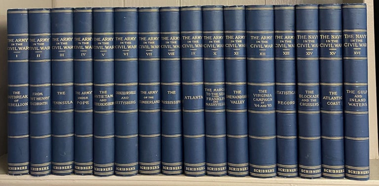 Item #012910 THE ARMY IN THE CIVIL WAR (16 volumes complete). John G. Nicolay.