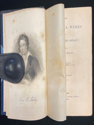 THE POETICAL WORKS OF PERCY BYSSHE SHELLEY EDITED BY MRS. SHELLEY (4 volumes complete)