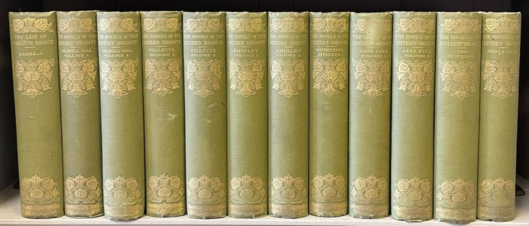 Item #012964 Novels of the Sisters Bronte. The Thornton Edition. (12 volumes, complete) (Jane Eyre, etc). Charlotte. Bronte Bronte, Temple, Emily. Scott, Anne. Bronte.