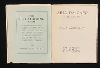 ARIA DA CAPO (A PLAY IN ONE ACT)