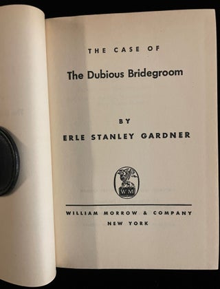THE CASE OF THE DUBIOUS BRIDEGROOM