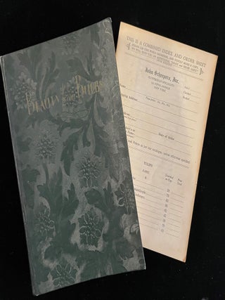 Item #013031 BEAUTY IN BULBS: A TREATISE IN THE LEADING VARITIES OF BULBS SUITABLE FOR OUTDOOR...