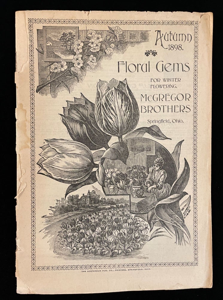 Item #013032 FLORAL GEMS FOR WINTER FLOWERING AUTUMN 1898. McGregor Brothers.