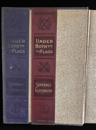 Item #013056 UNDER THE FLAG: AN ILLUSTRATED STORY OF THE GREAT CIVIL WAR (salesman dummy). George...