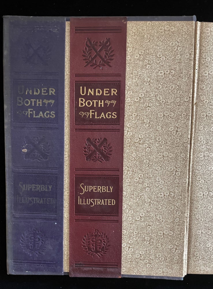 Item #013056 UNDER THE FLAG: AN ILLUSTRATED STORY OF THE GREAT CIVIL WAR (salesman dummy). George M. Vickers.
