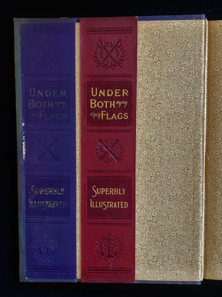 Item #013057 UNDER THE FLAG: AN ILLUSTRATED STORY OF THE GREAT CIVIL WAR (salesman dummy). George...
