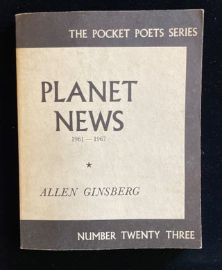 Item #013068 Planet News 1961-1967. Allen Ginsberg