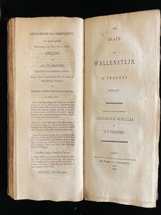 Wallenstein A Drama in Two Parts: The Piccolomini or The First Part of Wallenstein (and) The Death of Wallenstein