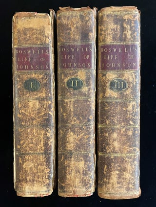 Item #013092 The Life of Samuel Johnson, LL.D.:. Comprehending an Account of His Studies and...