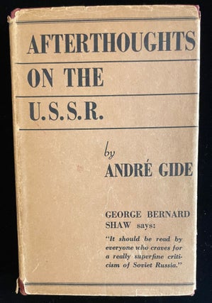Item #013119 Afterthoughts: A Sequel to Back From the U.S.S.R. A. Bussy Gide, D., Trans