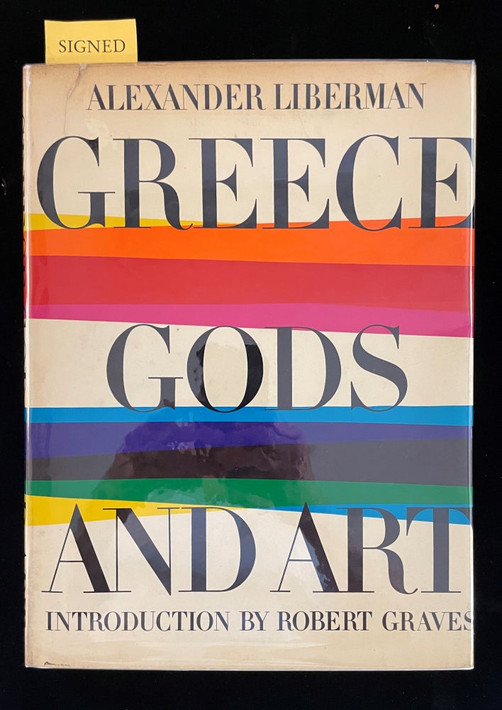 Item #013134 GREECE, GODS AND ART. text, commentaries on photographs, introduction.