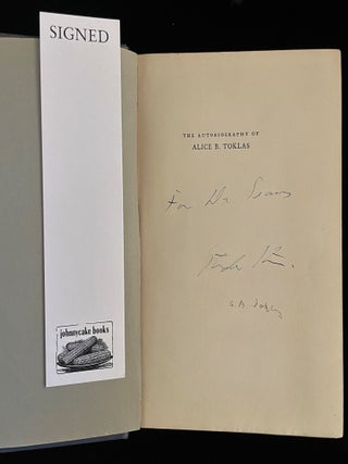 Item #013139 The Autobiography of Alice B. Toklas. Gertrude Stein, Alice B. Toklas
