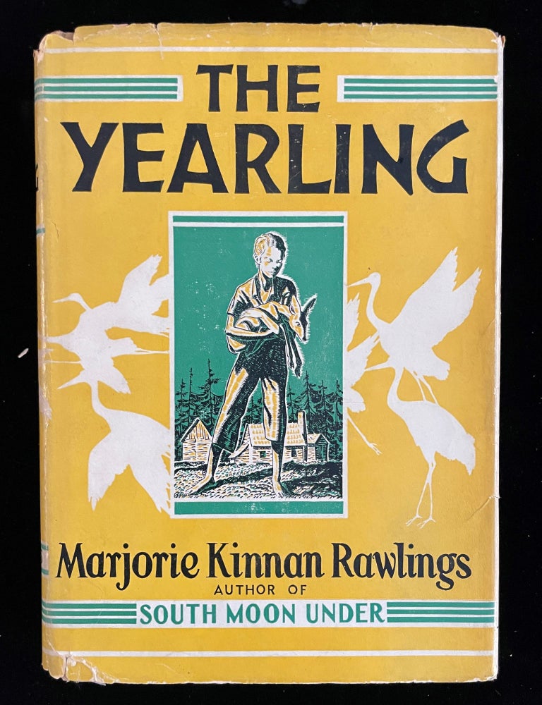 Item #013140 THE YEARLING. Marjorie Kinnan. Shenton Rawlings, Edward, decorations by.
