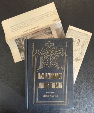 Item #013147 MAX REINHARDT AND HIS THEATRE THE "MIRACLE" EDITION (with promotional materials...