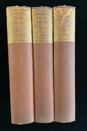 Item #013166 The Poetical Works of Edmund Spenser In Three Volumes: Spenser's Faerie Queene...