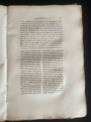 Négociations de la France dans le Levant, ou, Correspondances, mémoires et actes diplomatiques das ambassadeurs de France à Constantinople et des ambassadeurs, envoyés ou résidents à divers titres à Venise, Raguse, Rome, Malte et Jérusalem en Turquie, Perse, Géorgie, Crimée, Syrie, Égypte, etc. et dans les états de Tunis, d'Alger et de Maroc. (4 volumes,. complete)