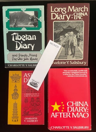Item #013189 ASIA DIARY, CHINA DIARY AFTER MAO, TIBETAN DIARY and LONG MARCH DIARY: CHINA EPIC....