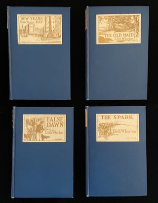 Item #013212 Old New York : The Old Maid, New Year's Day, False Dawn, The Spark (4 volumes)....