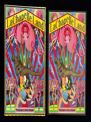Item #013218 Lachapelle Land. Photographs by David Lachapelle. box, cover design, photographs