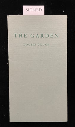 Item #013233 THE GARDEN. Louise GLÜCK